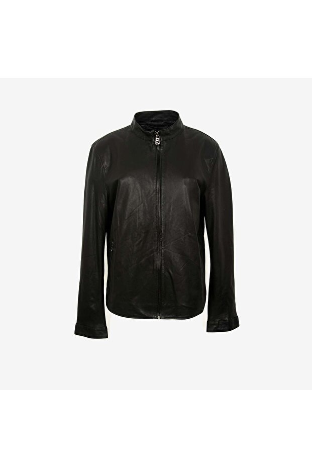 Men's Genuine Leather Coat K-1387