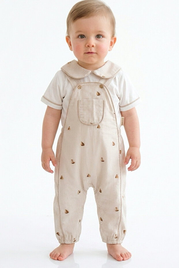 Seasonal Baby Boy Marino Salopet | Overalls
