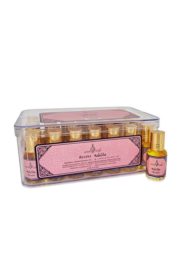 عطر عائشة مركز 35 قطعه 6 جرام