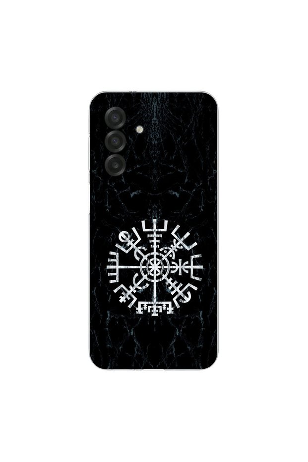 Samsung Galaxy A26 Compatible Nordic 1 Design Transparent Case