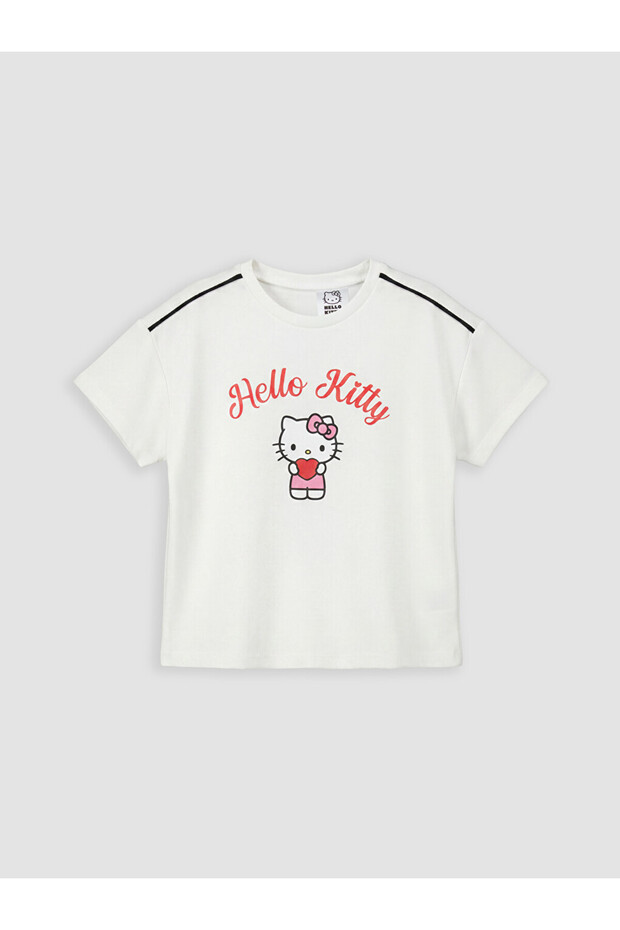 Lcw kids hello kitty printed girl's t-shirt