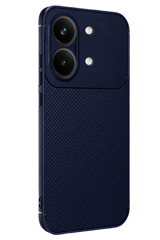 Spt-Gld Poco X8 Pro Max Auto Focus Carbon Cover (141445) - Navy Blue
