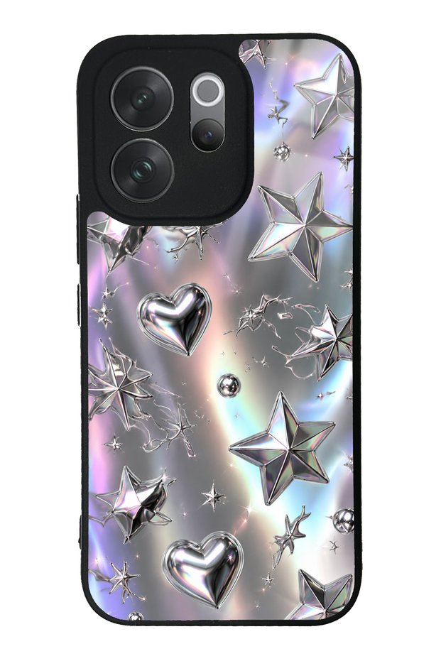 Vivo V70 Chrome Star Dream Design Glossy Phone Case