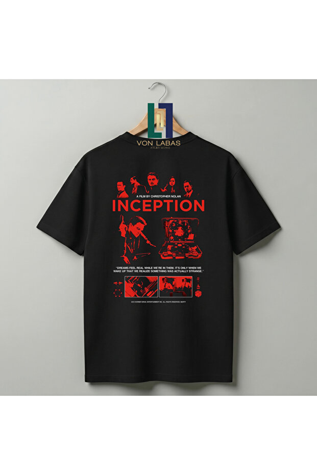 Special Design Inception Themed Printed Unisex Premium Cotton T-Shirt