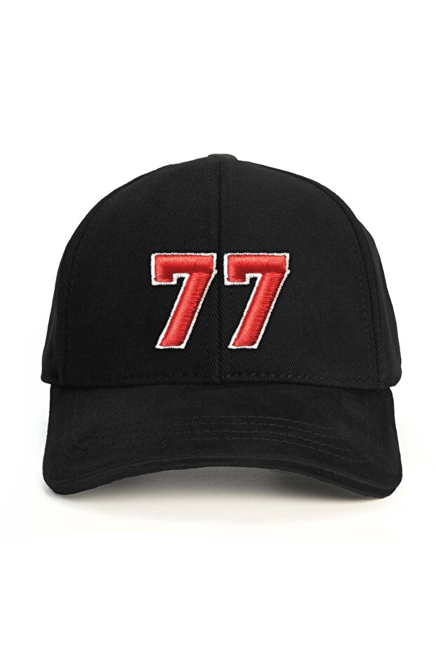 Number 77 Baseball Cap