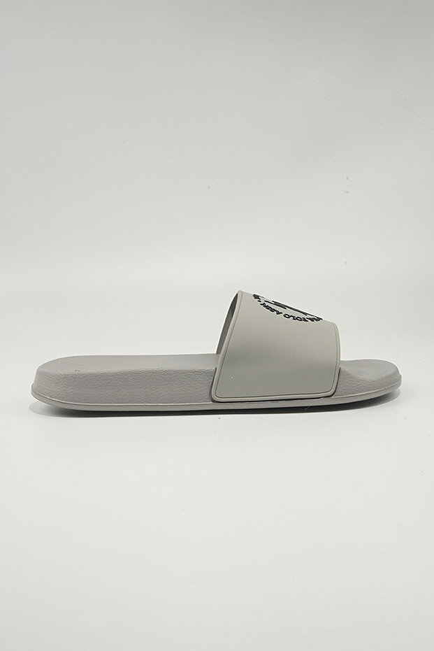 Paul Men's Slip-On Comfortable Casual Everyday Slide Sandals - Grey
