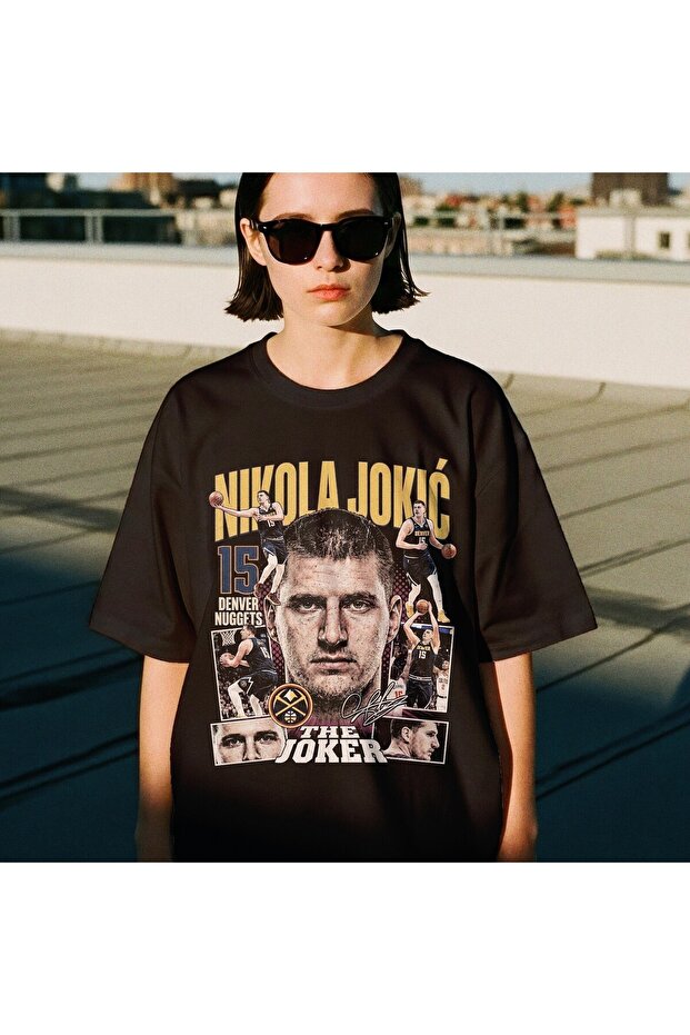 Nikola Jokic Printed Unisex Oversize T-Shirt