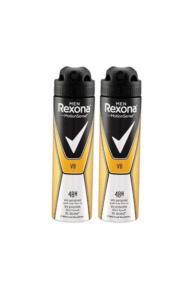 Motion Sense V8 Anti-perspirant Body Spray For Men-2X150ml