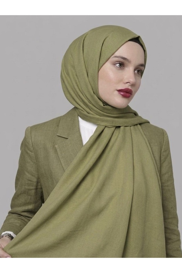 شال كيرينكل ناعم - أخضر