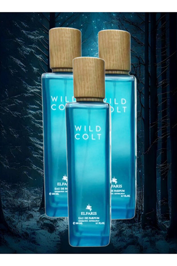 عطر وايلد كولت 3 قطع 200 مل