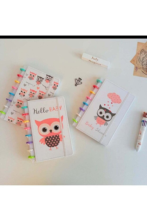 A5 Hello Baby Owl Diary
