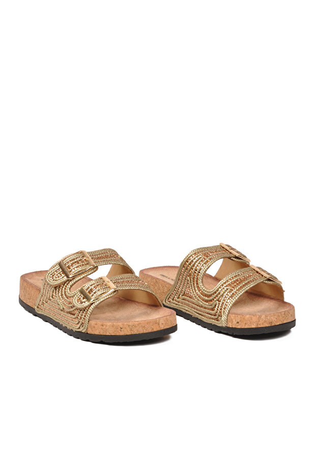 7047 Z Gold Women's Slippers