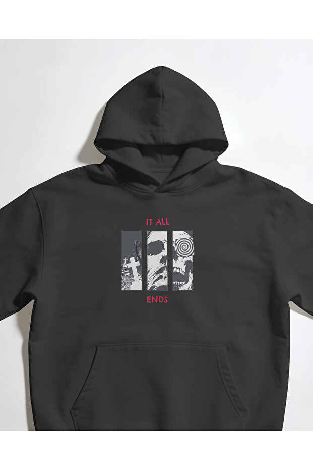 It All Ends Unisex Black Sweatshirt