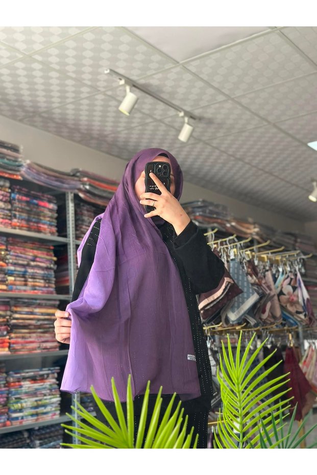 Minel Scarf Color-Gradient Bamboo Shawl – Premium Bamboo Fabric, Lightweight, Breathable, Four-Season Hijab Shawl