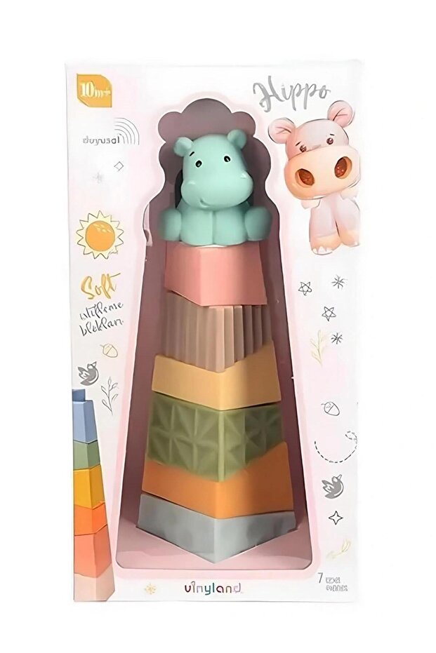 Soft stacking pyramid koala