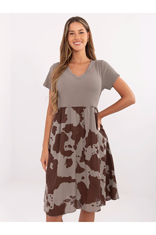 Rochie Dama Bej - 2