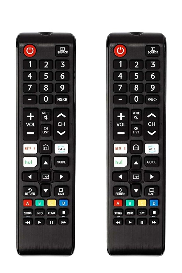 【Pack of 2】 Universal Remote for TV – Replacement Compatible with Smart TV, LED, LCD, HDTV, 3D, Series TV