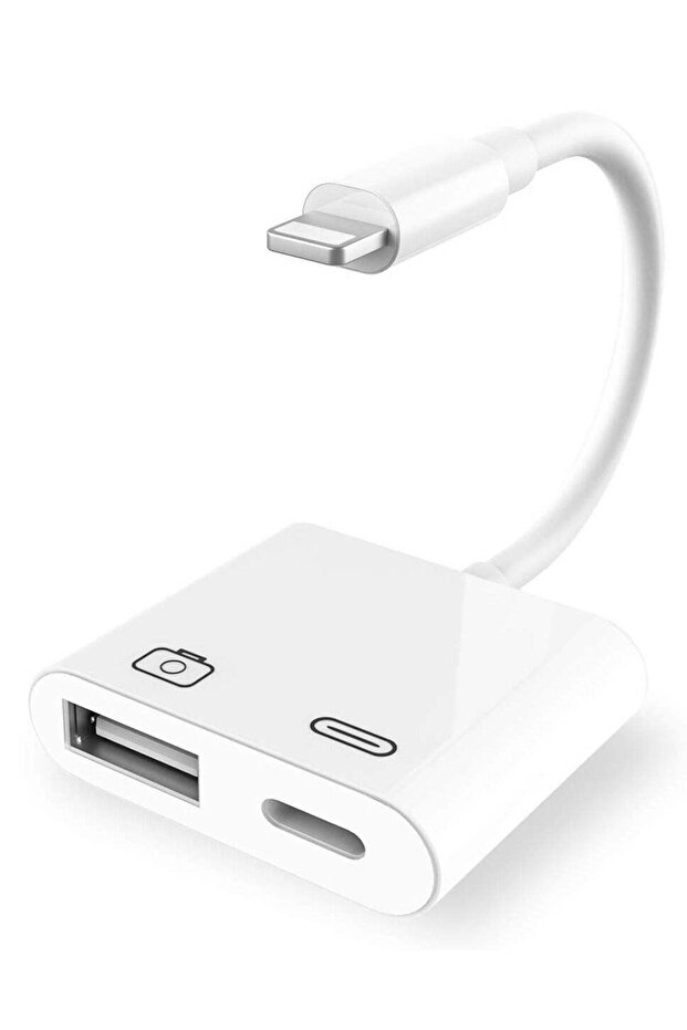 Lghtning to USB3 Camera Adapter White