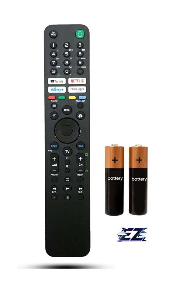 Replacement Remote Control Compatible with Sony Bravia Smart TV RMF-TX520U MG3-TX520U (No Voice Function)