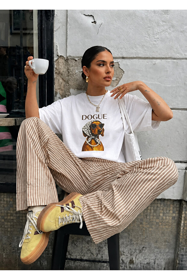 Women's Dogue Printed 100% Cotton Regular T-Shirt