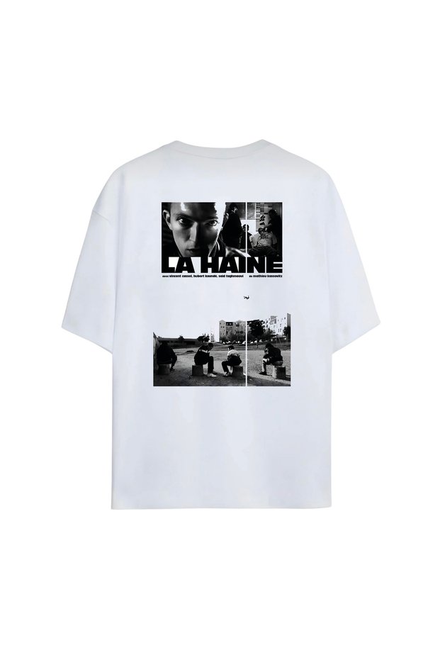 La Haine Design Unisex Premium Cotton T-Shirt | Specially Designed High-Quality Printed T-Shirt