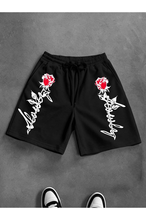 Stylish and Comfortable Black Unisex Shorts ๐