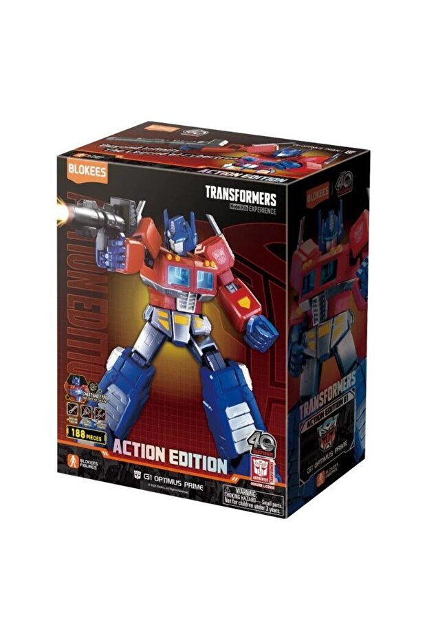 Transformers Action Edition: G1 Optimus Prime, 188 Pieces