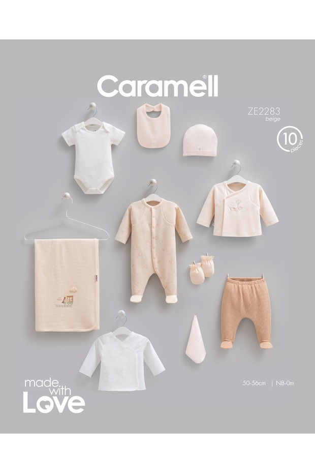 Set of 10 Hospital Discharge Bodysuits Mini Travel Ze2283