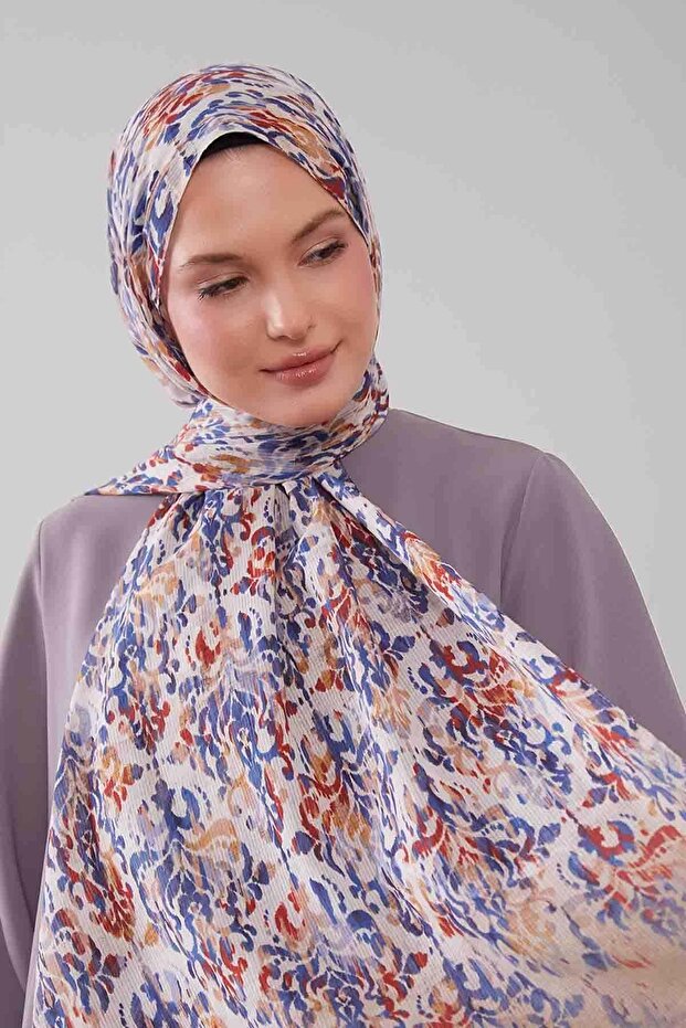 Mink Batik Pattern Cotton Shawl - 3