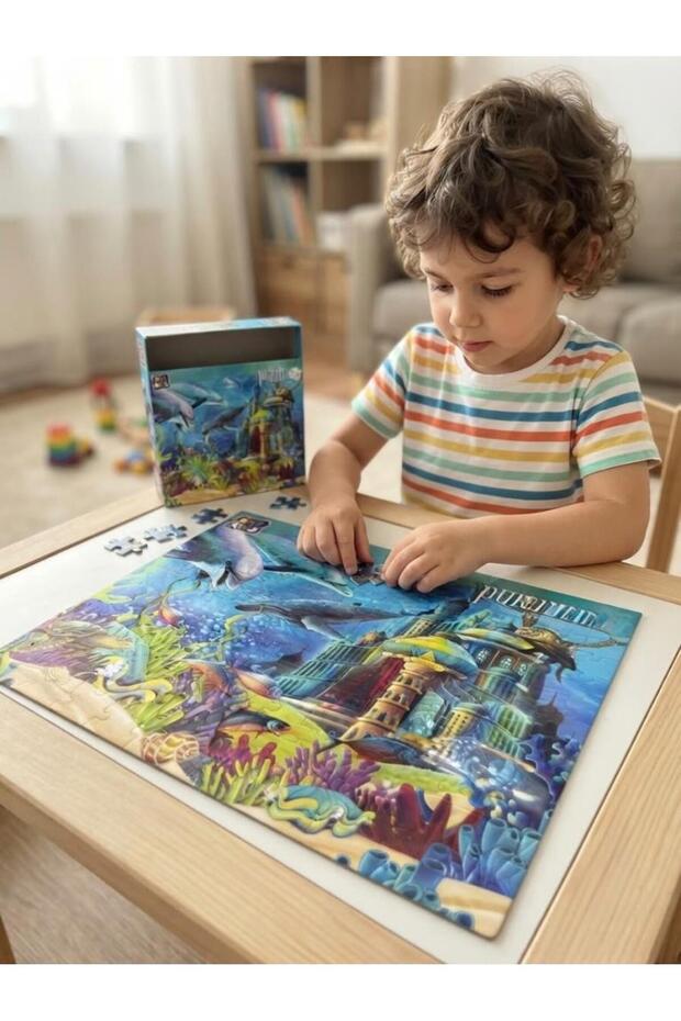 "Lost City" Puzzle 150 Pieces – Fun Underwater World