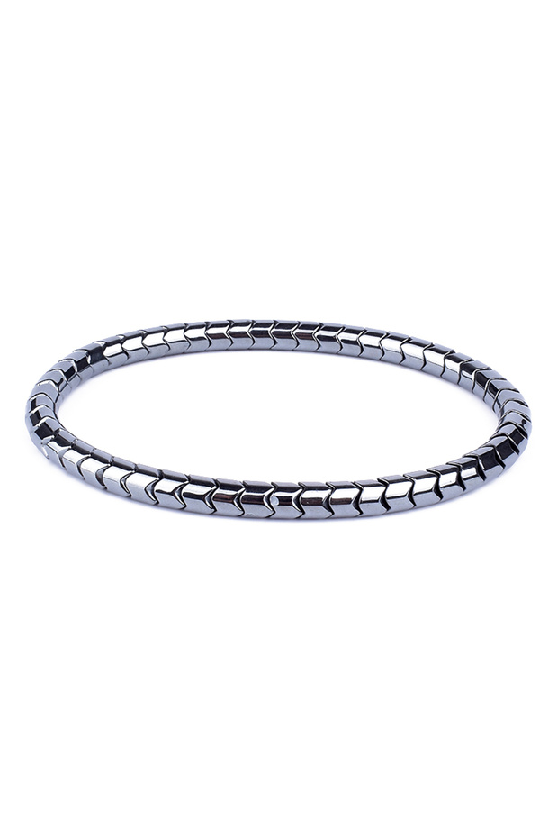YA0622-1 Hematite Arrow Shape Stone Beads Bracelets Weight Loss Magnetic Therapy Bangle for Women Me