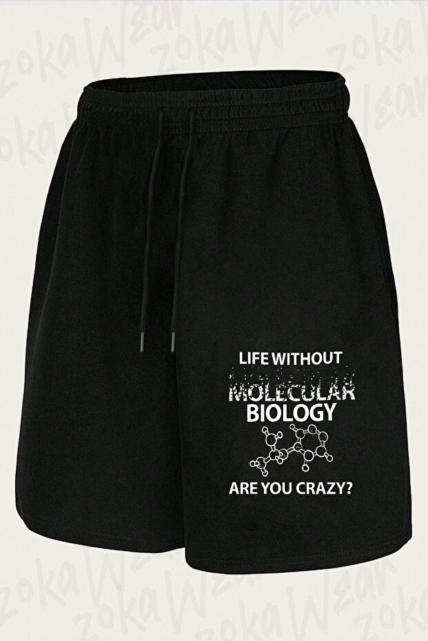 Unisex Biologist Design Printed Shorts