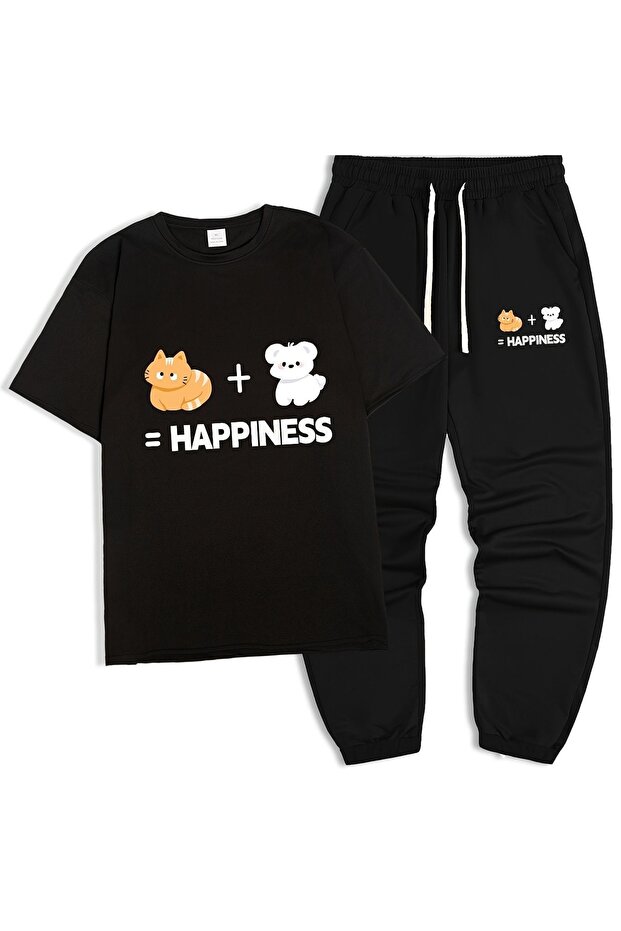 Summer Collection New Arrival T-Shirt & Shorts Set Printed Pattern Lightweight & Cool Fabric for All-Day Comfort
