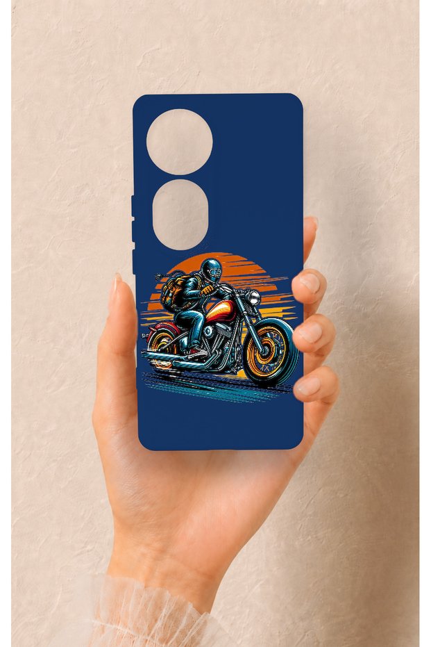حافظة سيليكون متوافقة مع هاتف Vivo V40 من Moto Rider