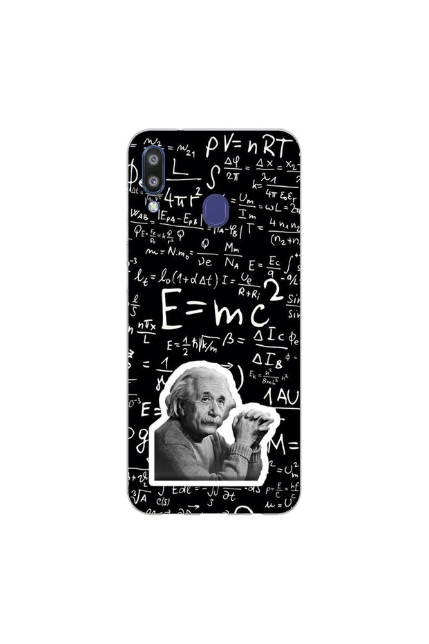 Samsung Galaxy M20 Compatible Scientist 1 Design Transparent Case