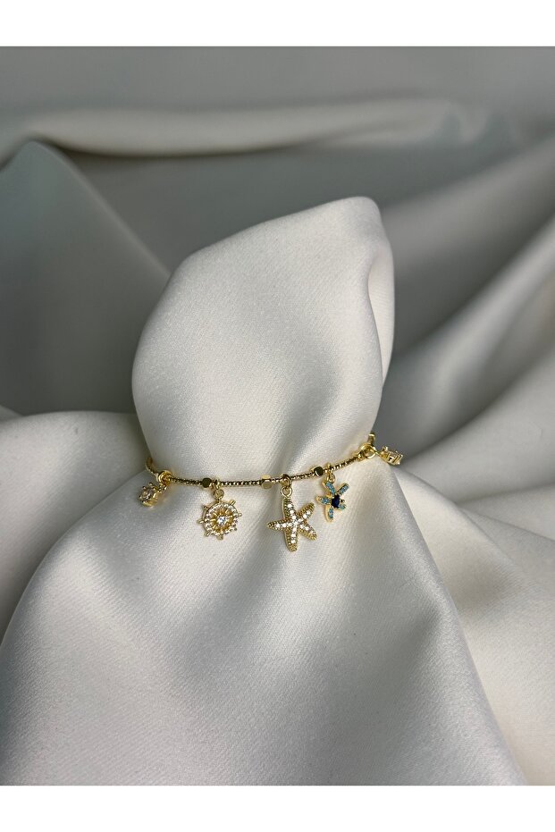 Summer Breeze Sea Themed Charm Design Bracelet