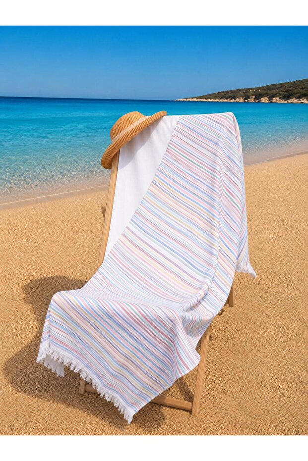100% Cotton 90X170 cm Colorful Unisex Beach Towel