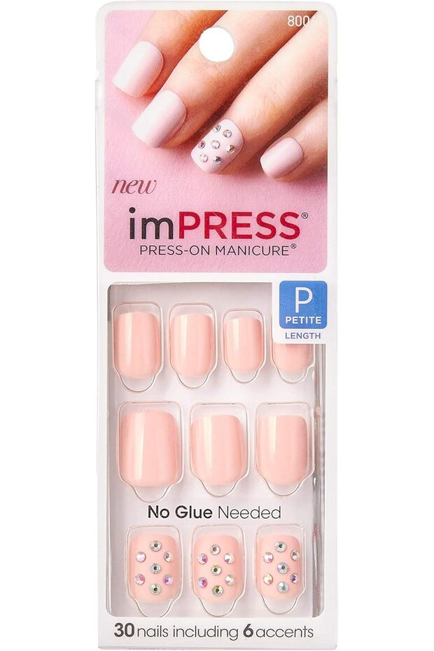 Impress Nails - My New Addiction Petite Size, BIPP01C, 30 Pieces