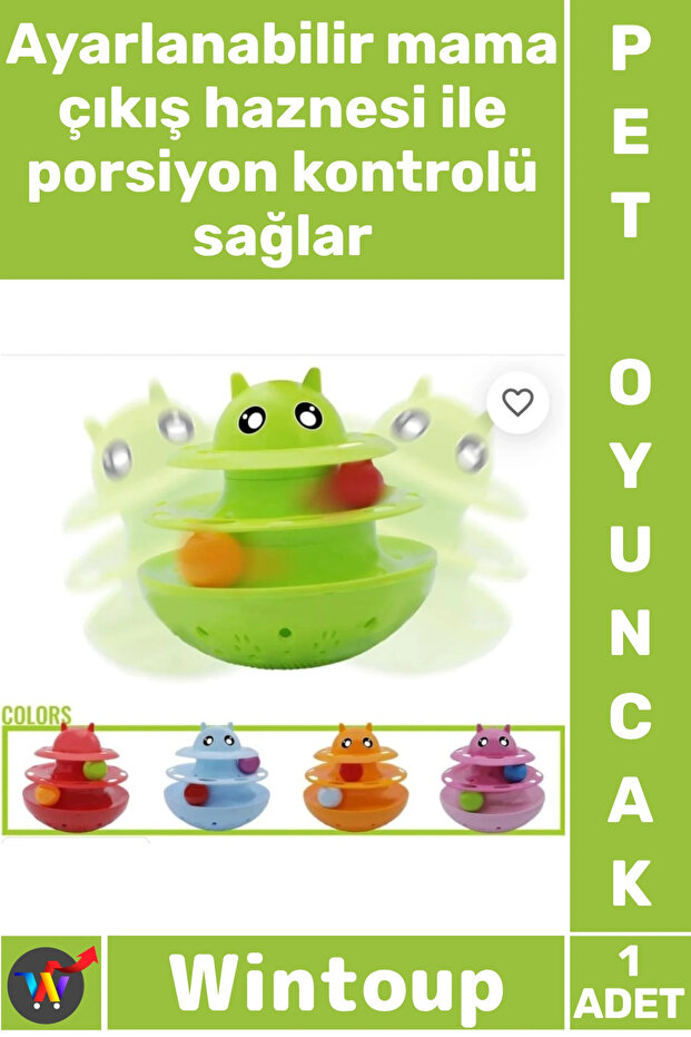 # Toy Pet Interactive Intelligence Developer Stylish No-Bored Cat Dog Toy with Food Reward Container