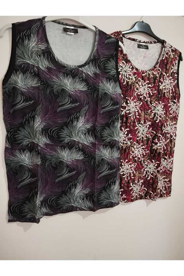 Pack of 2, Full Summer Wear, Sleeveless, Viscose, Underwear, Anti-Sweat, Blouse
