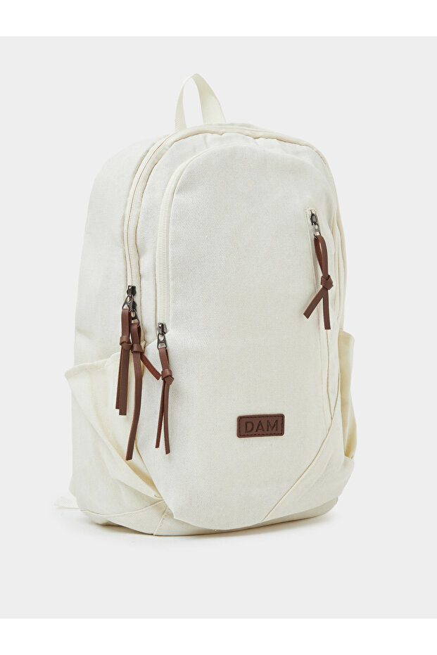 Teen Boys Solid Backpack with Zip Puller
