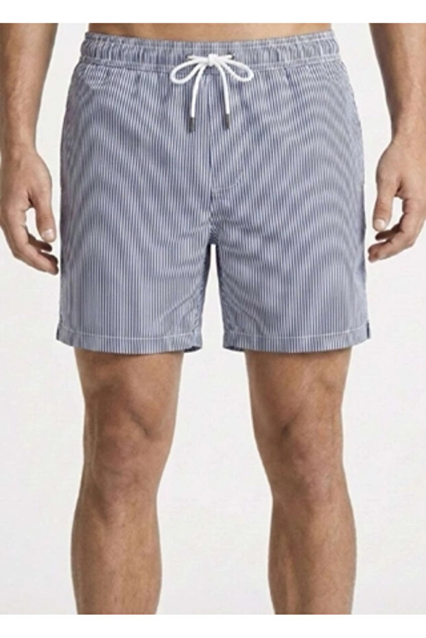 2601-2 Men's Striped Swim Shorts