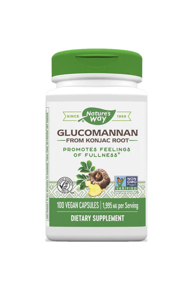 Glucomannan 665 Mg 100 Capsules