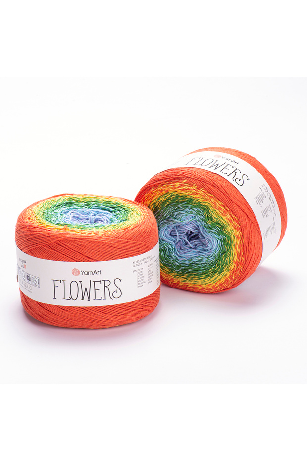 Yarnart Flowers Batik Mandala Knitting Yarn