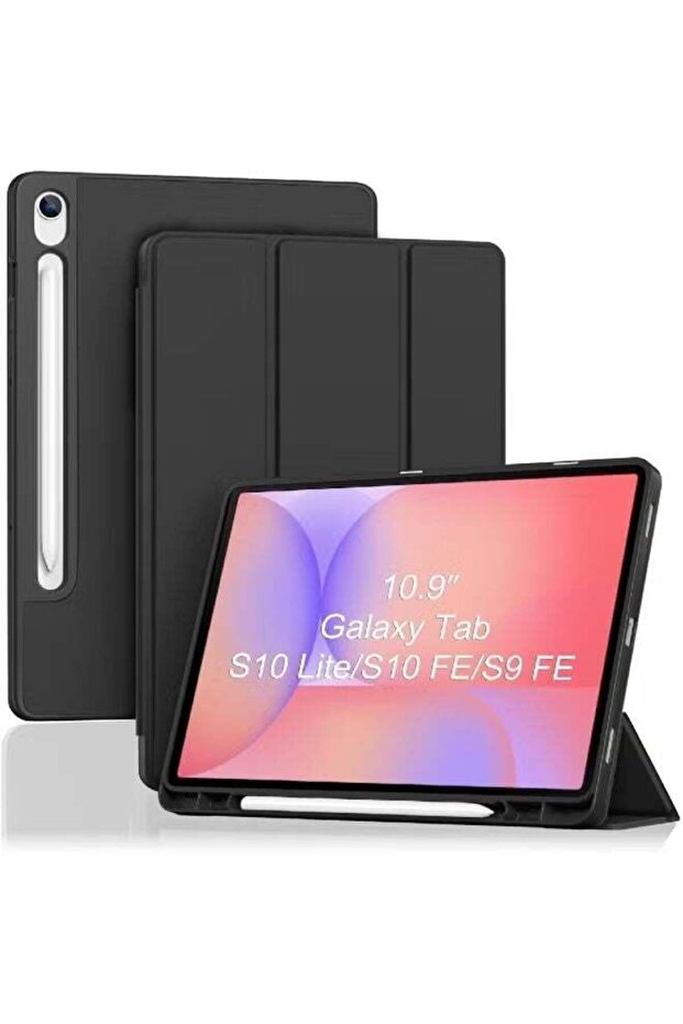 ZOOMEE Smart Case for Galaxy Tab S10 Lite/S10 FE/S9 FE 10.9-Inch with S Pen Holder, Trifold Stand Folio Cover with Soft TPU Back for 10.9" Galaxy Tab S10 Lite/S10 FE/S9 FE
