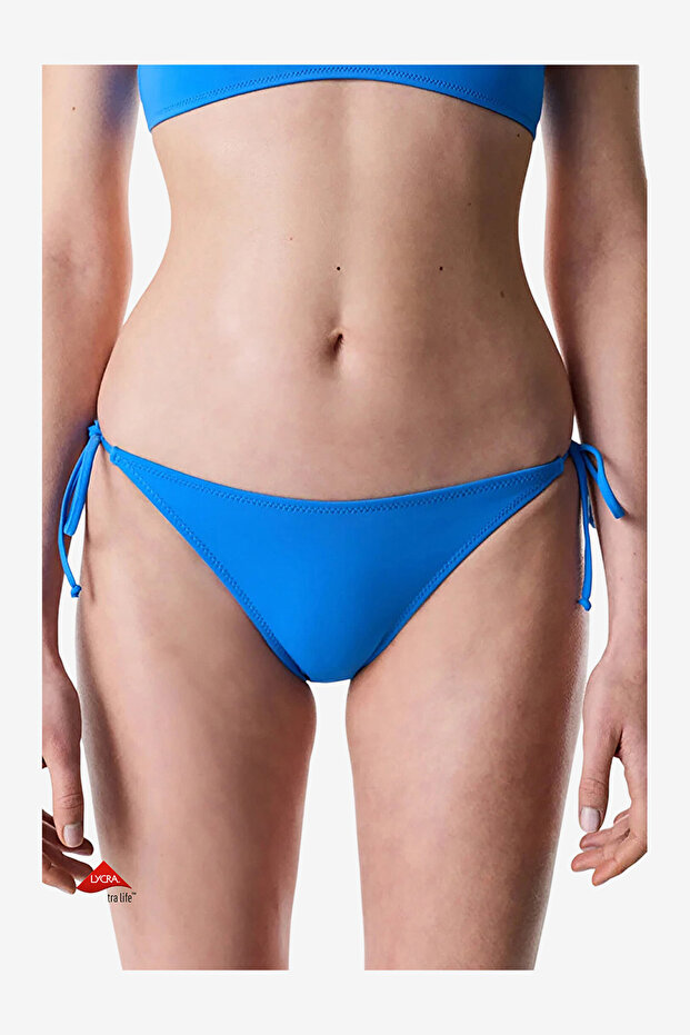 Women Ocean Blue Bikini Bottom
