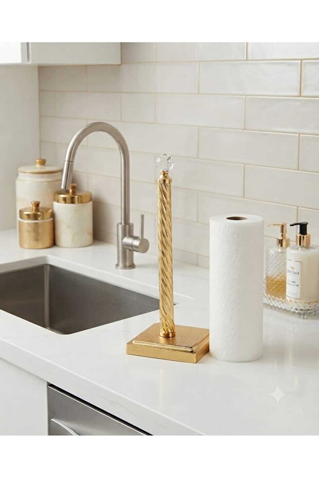 Metal Roll Towel Holder