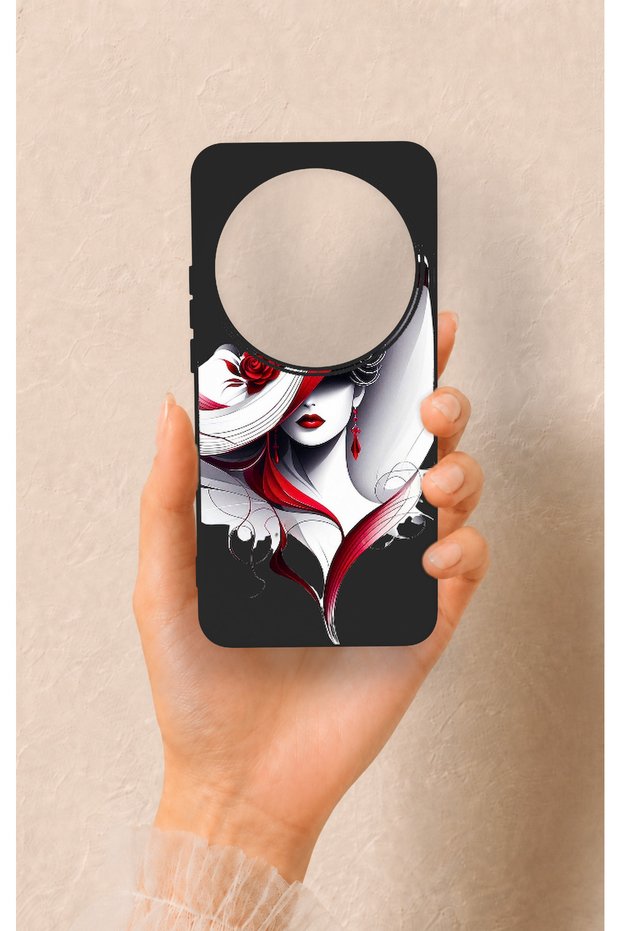Mi 15 Ultra Compatible Matmazel Patterned Silicone Case