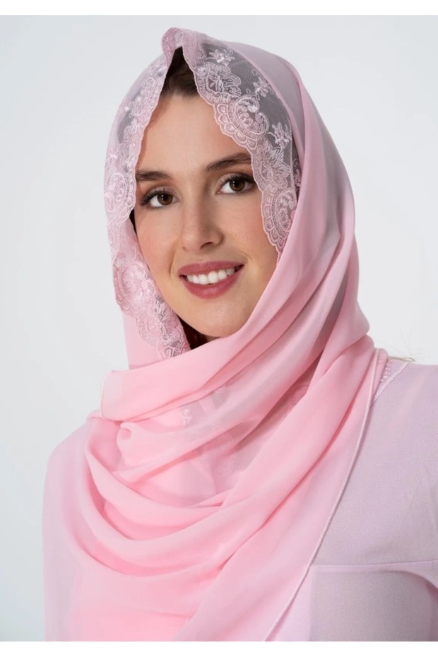 Pink Effortt Maternity Chiffon Cover Up Shawl