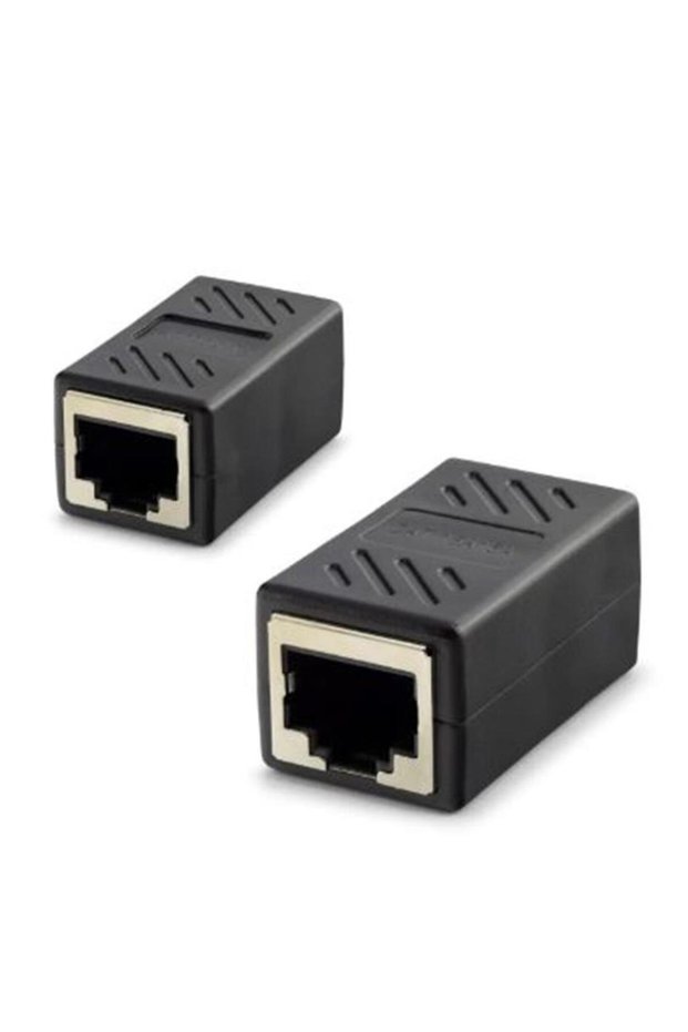 Hadron Hdx5066 Rj45 Female to Female Extension Adapter - Black